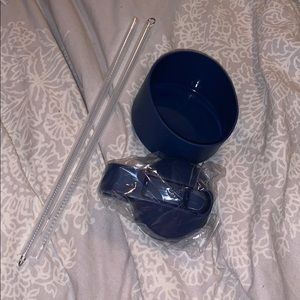 White Mouth 32oz Straw top and Bumper